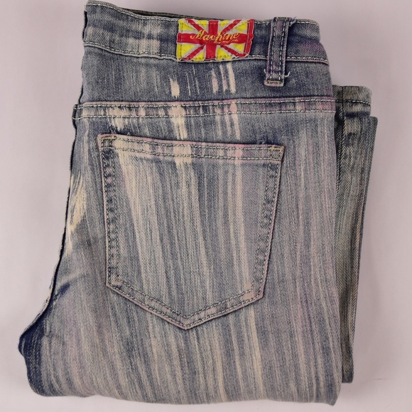 Machine Nouvelle Mode Jeans Size 30 US 44 Italy - Picture 2 of 8